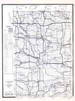 Dunn County, Wisconsin State Atlas 1956 Highway Maps